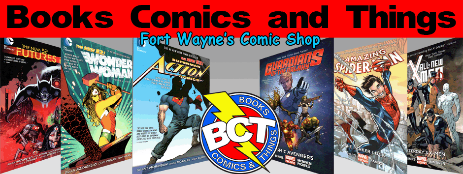 Header Image: Books Comics and Things